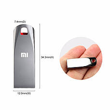 USB флешка 15 ГБ, USB 3.0 флеш накопичувач Silver, фото 6