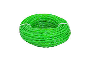 Лісочка для тріммера 3,00 мм* 15 м, "крученный квадрат" MASTERTOOL 19-1230