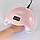 Лампа для манікюру Nail Lamp SUN 5 для покриття нігтів гель лаком, гелем 48W UV/LED Pink AVADONA, фото 5