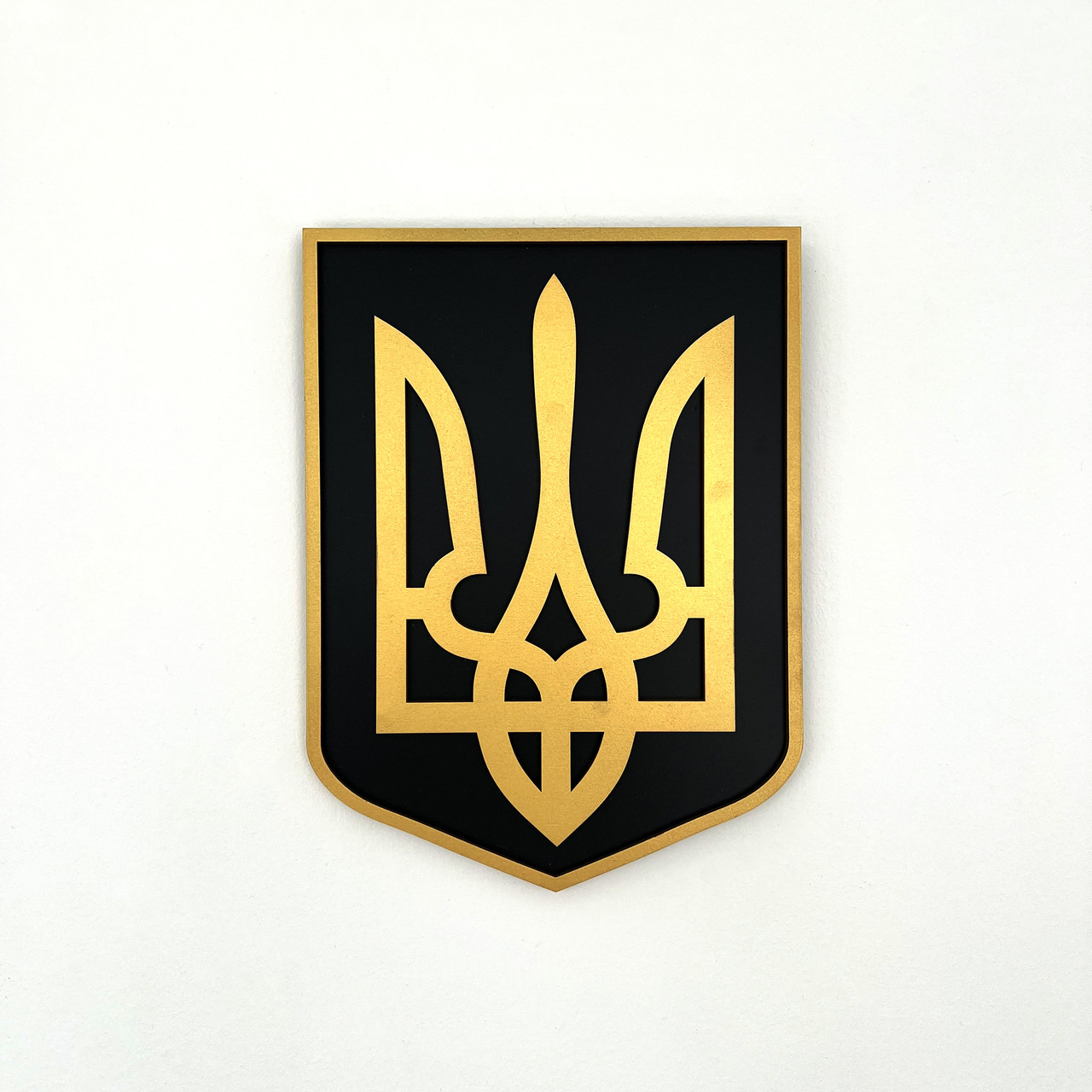 Державний символ України тризуб класичний подарунок вчителю 50x38 см Woodyard (10 тризуб--50x38)