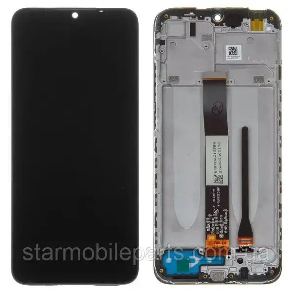 Дисплей Xiaomi RedMi 9c l M2006C3MNG із сенсором та рамкою, чорний Original (PRC) | модуль, фото 1