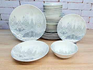 Сервіз столовий TULU porselen на 6 персон (24 шт.); порцеляна. арт Fantasy
