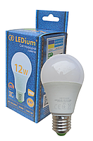 Светодиодная LED лампа LEDium A60 12W 4100К Е27 230V 1200Lm