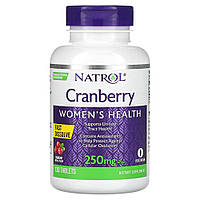 Натуральная добавка Natrol Cranberry 250 mg, 120 таблеток