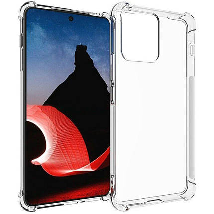 Чохол WXD силіконовий протиударний на Motorola ThinkPhone / прозорий, фото 1