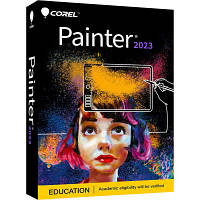 ПО для мультимедиа Corel Painter 2023 ML Education EN/DE/FR Windows/Mac (ESDPTR2023MLA) (код 1473470)