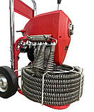 Машина для прочищення каналізації і труб Dali D-200-1A (50-250мм 1100 Вт), фото 8