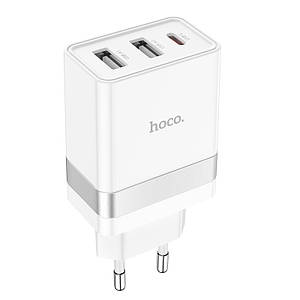 Home Charger N21 Pro Tourer PD30W (2A1C) charger(EU),  White