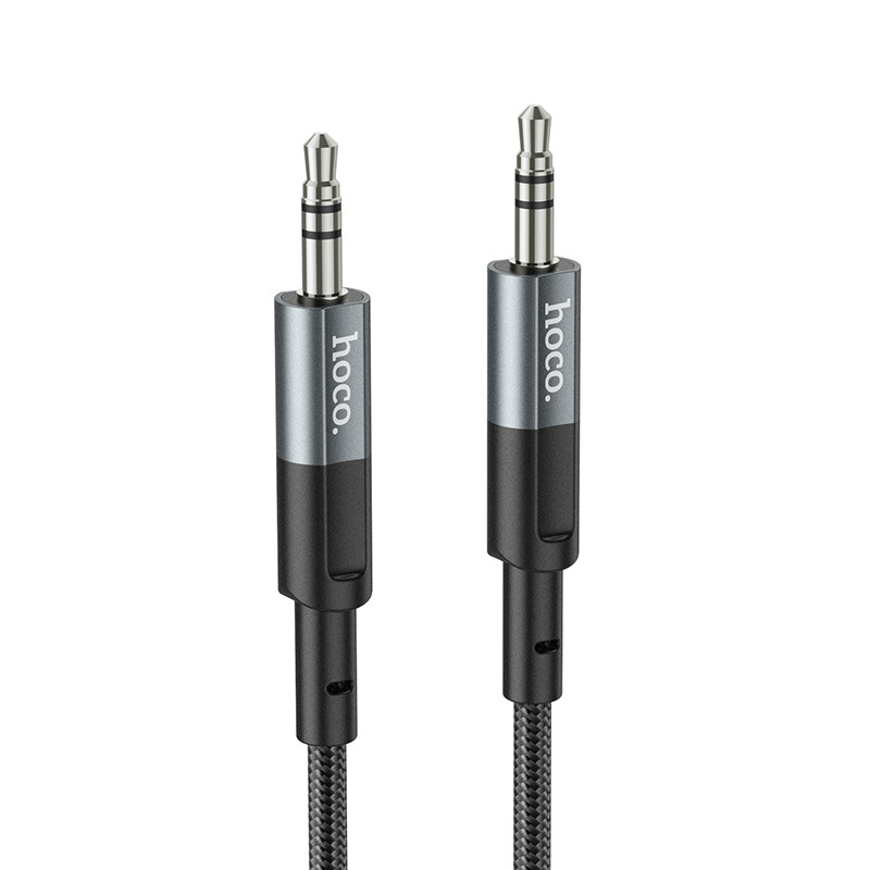 Перехідник audio cable Hoco для UPA23 Metal gray