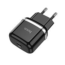 Home Charger Hoco для N24 Victorious single port PD20W charger(EU) Black, фото 5