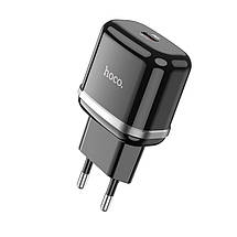 Home Charger Hoco для N24 Victorious single port PD20W charger(EU) Black, фото 6