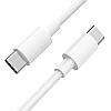 Кабель Hoco для X51 High-power 100W charging data cable Type-C to Type-C(L=1M) White, фото 8