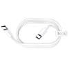 Кабель Hoco для X51 High-power 100W charging data cable Type-C to Type-C(L=1M) White, фото 6