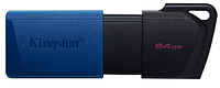 Flash Drive Kingston DT Exodia M 64GB USB 3.2 Blue - 2P