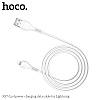 Кабель Hoco для X37 Cool power charging data cable for iP (L=1M) White, фото 10