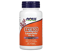 7-Кето ДГЭА NOW Foods (7-Keto DHEA) 100 мг 60 шт