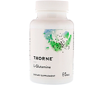 L- глютамин Thorne Research (L-Glutamine) 500 мг 90 капсул