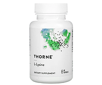 L-лизин Thorne Research (L-lysine) 500 мг 60 капсул