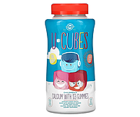 U-cubes жевательный кальций с D3 для детей Solgar (Children's calcium with D3) 250 мг/300 МЕ 120 шт