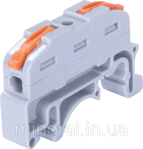 Клеммная колодка соединительная pl.1 с нажимным рычагом универсальная ...