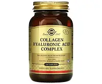 Коллаген и Гиалуроновая кислота Solgar (Collagen Hyaluronic Acid Complex) 30 таблеток