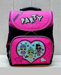 Рюкзак для дівчинки на 1-2 клас ляльки LOL