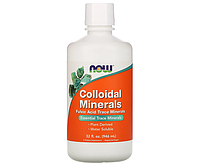 Коллоидные минералы Фульвовой кислоты NOW Foods (Colloidal Minerals) 30 мл 946 мл Без вкуса