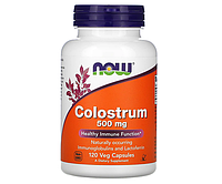 Колострум NOW Foods (Colostrum) 500 мг 120 капсул