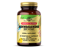 Ашвагандха экстракт корня Solgar (Ashwagandha) 400 мг 60 капсул