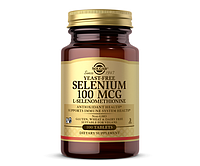 Селен без дрожжей Solgar (Selenium) 100 мкг 100 таблеток
