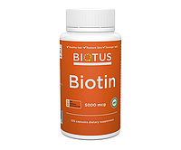 Биотин Biotus (Biotin) 5000 мкг 100 шт