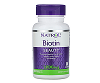 Биотин Natrol (Biotin) 1000 мкг 100 таблеток