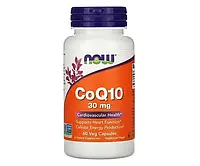 Коэнзим Q10 NOW Foods (CoQ10) 30 мг 60 шт
