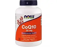 Коэнзим Q10 NOW Foods (CoQ10) 30 мг 240 шт