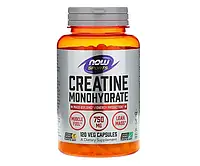 Креатин NOW Foods (Creatine Monohydrate Sports) 750 мг 120 капсул