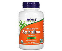 Спирулина органическая NOW Foods (Spirulina Organic) 1000 мг 120 таблеток