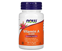 Витамин A NOW Foods (Vitamin A) 10000 МЕ 100 капсул