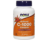 Витамин C-1000 буферизированный комплекс NOW Foods (Vitamin C-1000 Complex Buffered) 1000 мг 90 шт