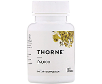 Витамин D3 Thorne Research (Vitamin D3) 1000 МЕ 90 капсул