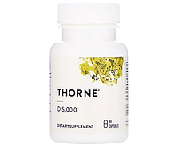 Витамин D3 Thorne Research (Vitamin D3) 5000 МЕ 60 капсул