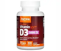 Вітамін D3 холекальциферол Jarrow Formula (Vitamin D3 Cholecalciferol) 5000 МО 100 капсул