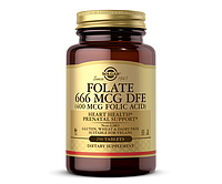 Фолиевая кислота Solgar (Folic acid) 400 мкг 250 шт