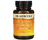 Витамин Д липосомальный Dr. Mercola (Liposomal Vitamin D) 1000 МЕ 30 капсул