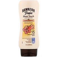 Hawaiian Tropic, Sheer Touch, Ultra Radiance, солнцезащитный лосьон с SPF 15, 236 мл в Украине