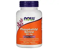 Фосфатидилсерин NOW Foods (PhosphatidylSerine) 100 мг 120 шт