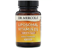 Витамин Д3 липосомальный Dr. Mercola (Liposomal Vitamin D3) 10000 МЕ 90 шт