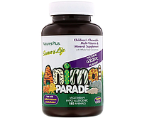 Витамины для детей Natures Plus (Children's Multi-Vitamin, Animal Parade) 180 шт Виноград