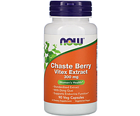 Экстракт витекса священного NOW Foods (Chaste Berry Vitex Extract) 300 мг 90 капсул