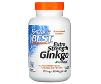 Экстракт Гинкго Билоба экстра сила Doctor's Best (Extra Strength Ginkgo) 120 мг 360 шт