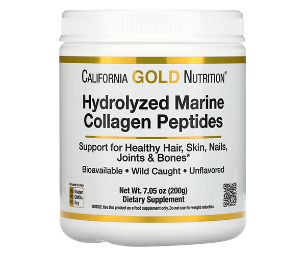 Гідролізовані пептиди морського колагену, без добавок California Gold ...